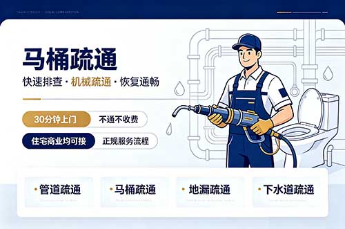 登封马桶疏通