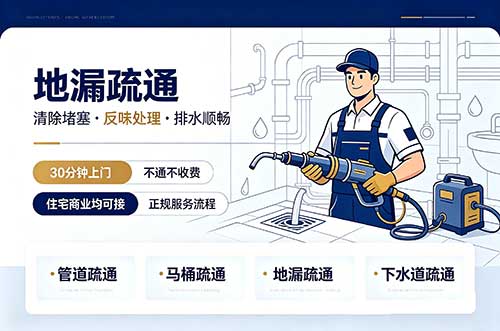登封地漏疏通
