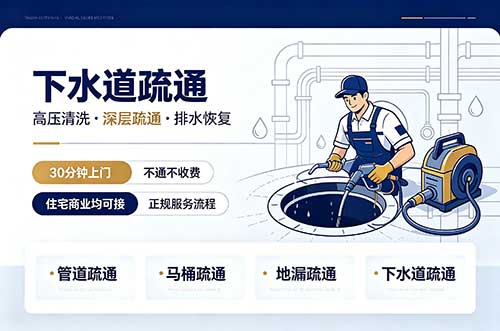 登封下水道疏通