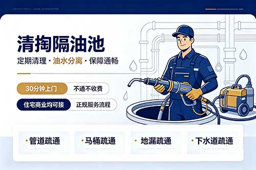 登封清掏隔油池