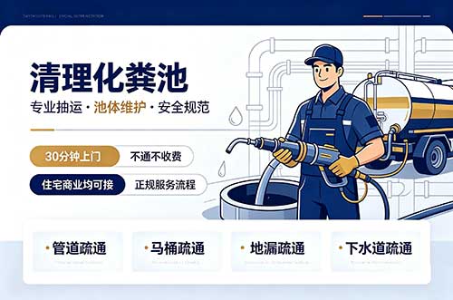 登封清理化粪池
